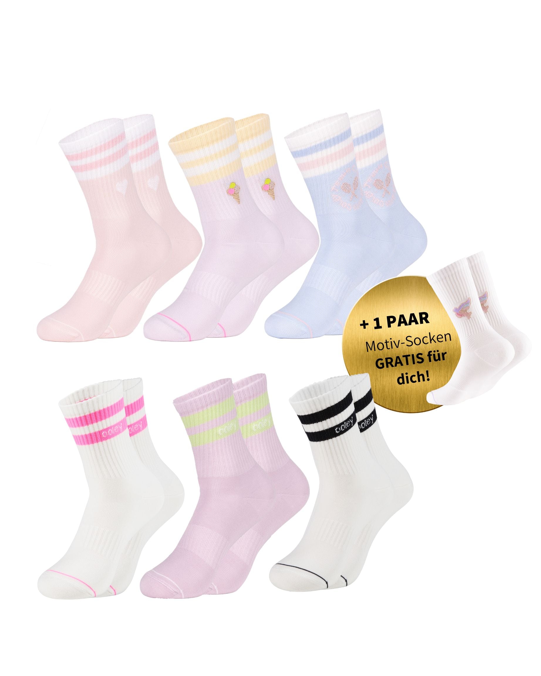 Spring Edit Set | Mittelhohe Bestseller | 6+1 GRATIS Paar