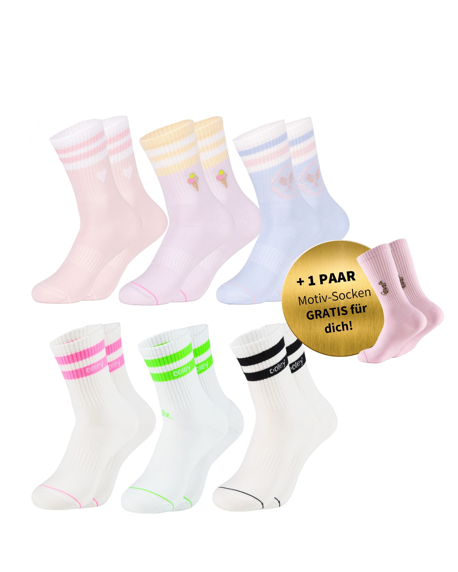 Spring Edit Set | Mittelhohe Bestseller | 6+1 GRATIS Paar