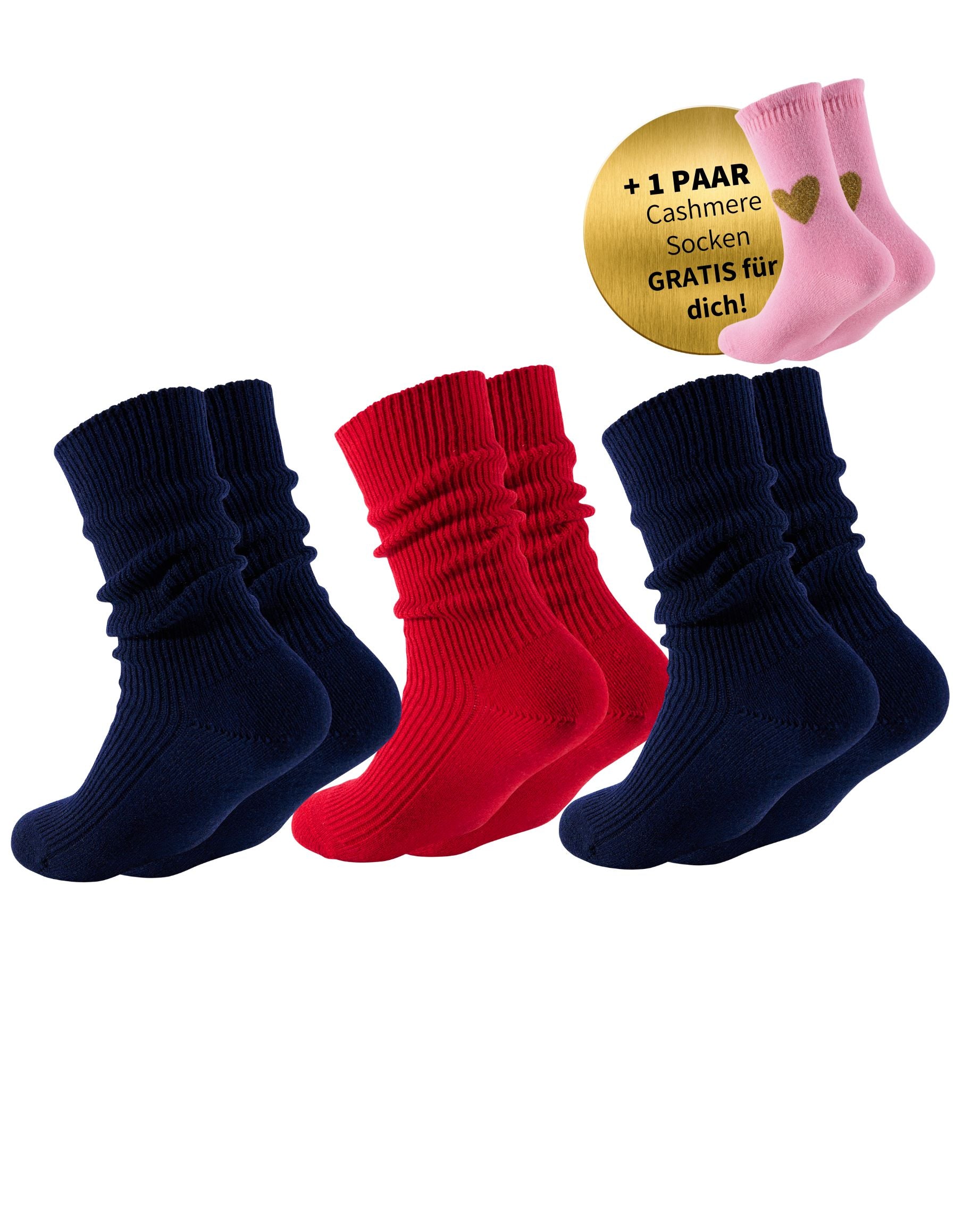 CASHMERE SET – Everyday Luxury | 3+1 GRATIS Paar