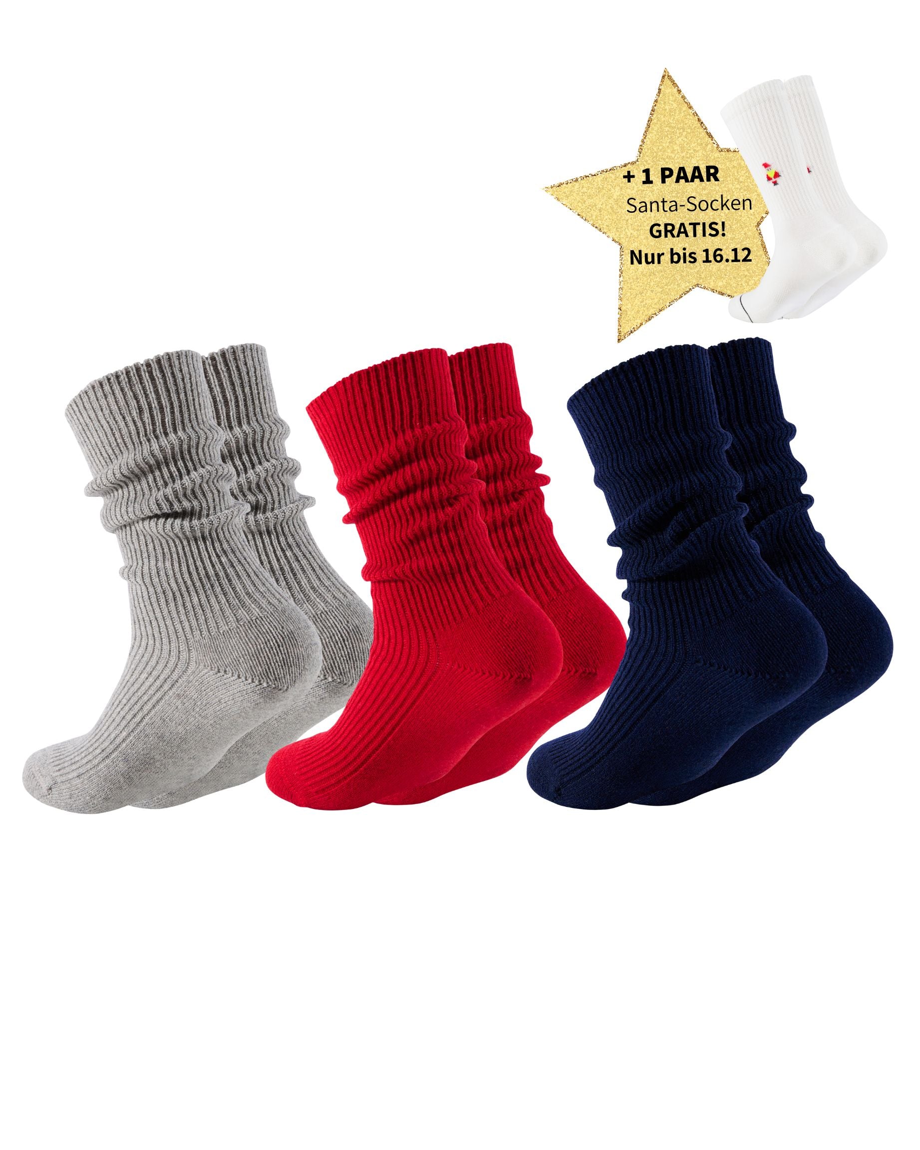 CASHMERE SET – Everyday Luxury | 3 Paar