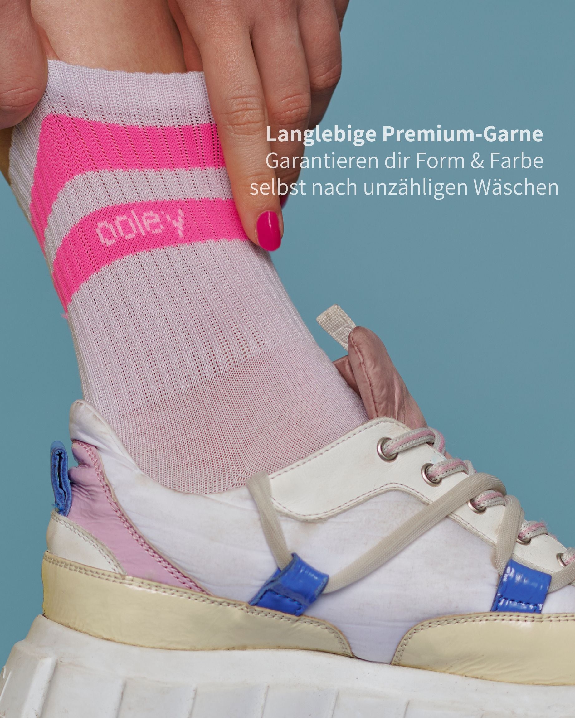 Pastel Style Set | Mittelhoher Schaft | 6+1 GRATIS Paar