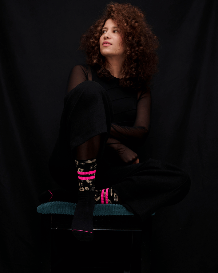 Leo allover - Black