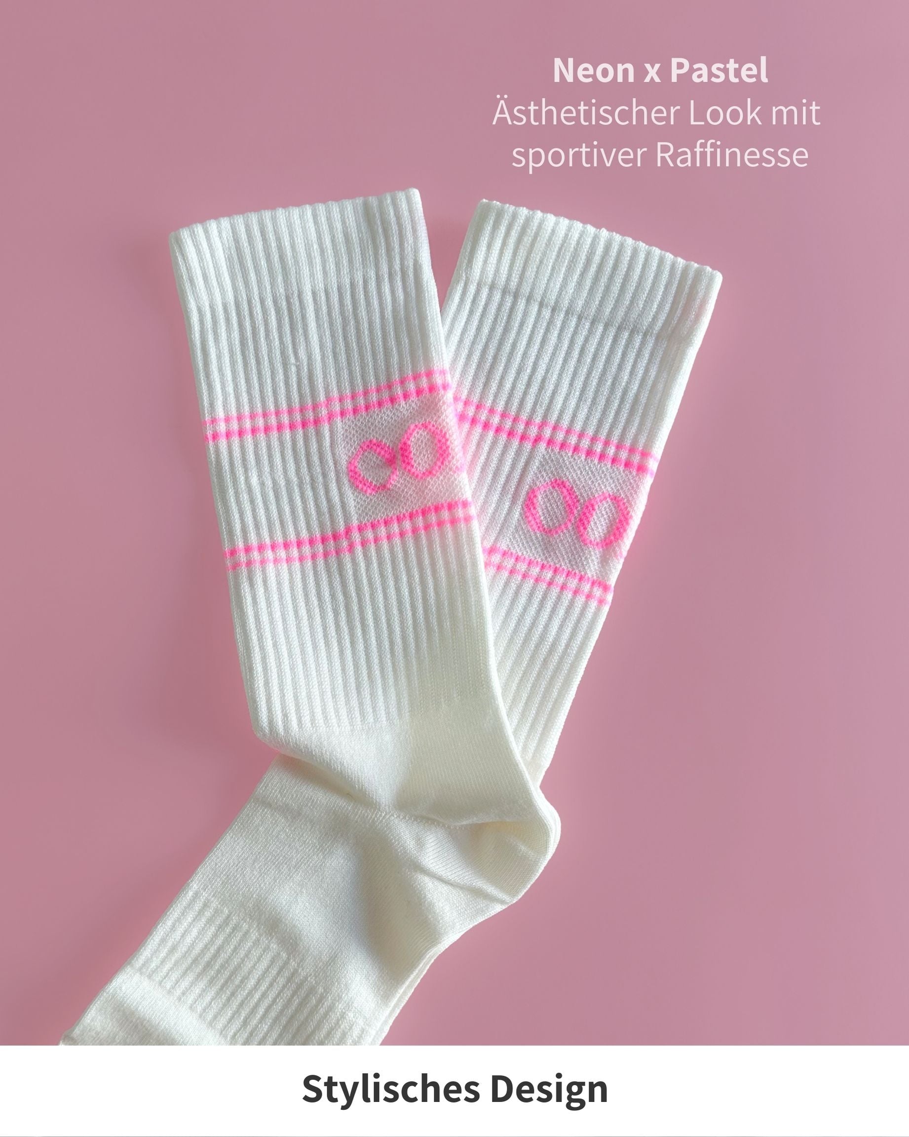 Pastel - White NEON Pink