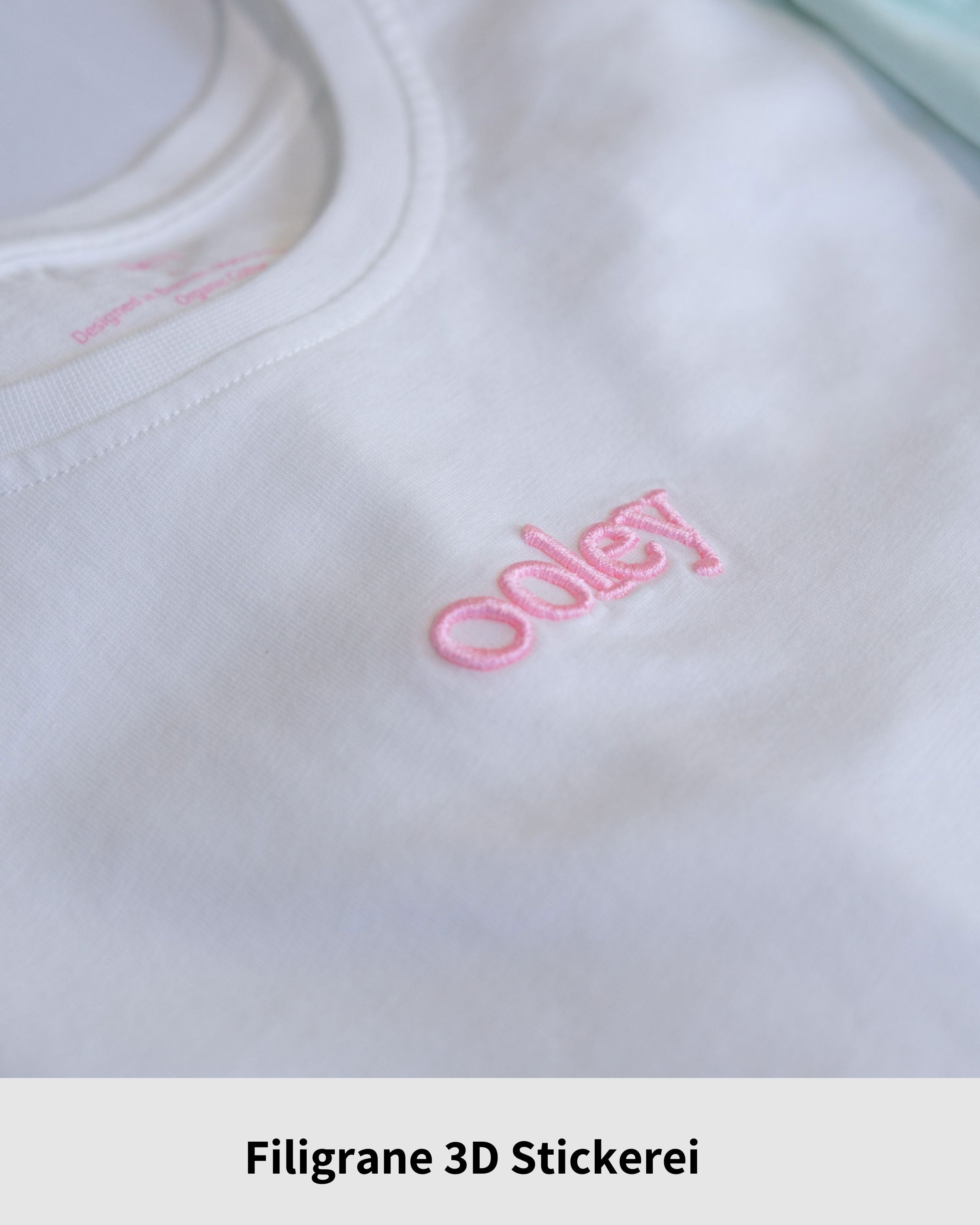 Logo Shirt by ooley (women) - White Lilac