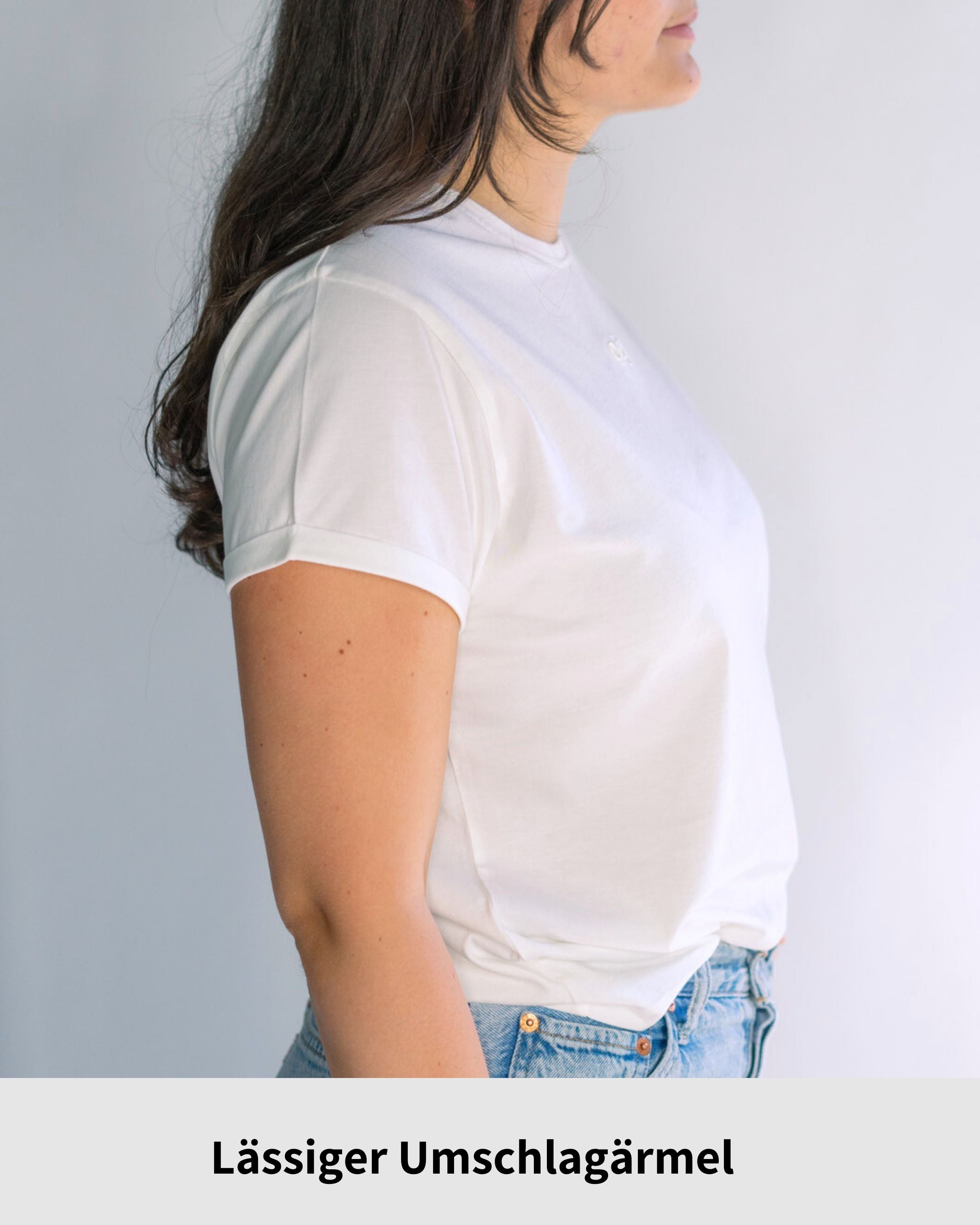 Logo Shirt by ooley (women) - White Lilac
