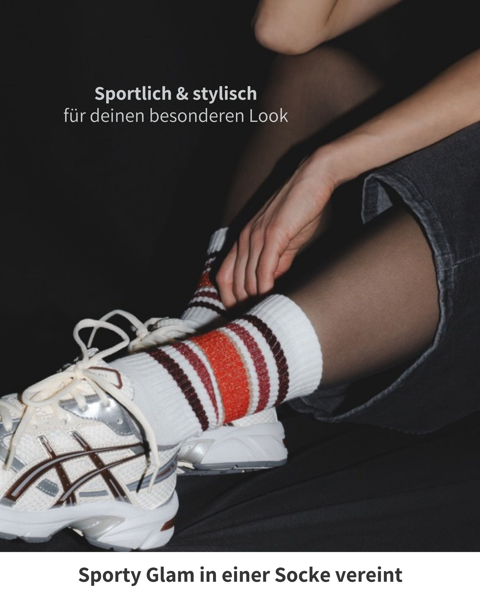 Sporty Glitter - Chilly Red