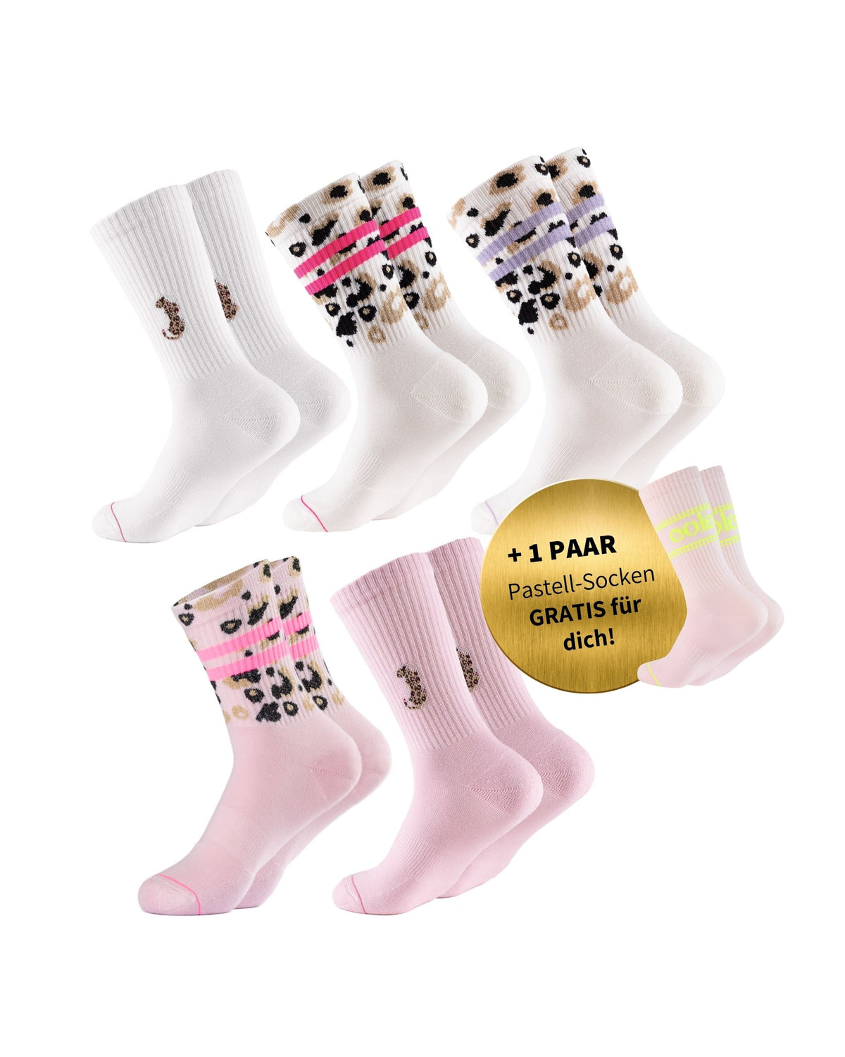 Animal Icon Birthday Set | Leo Edition | 5+2 GRATIS Paar