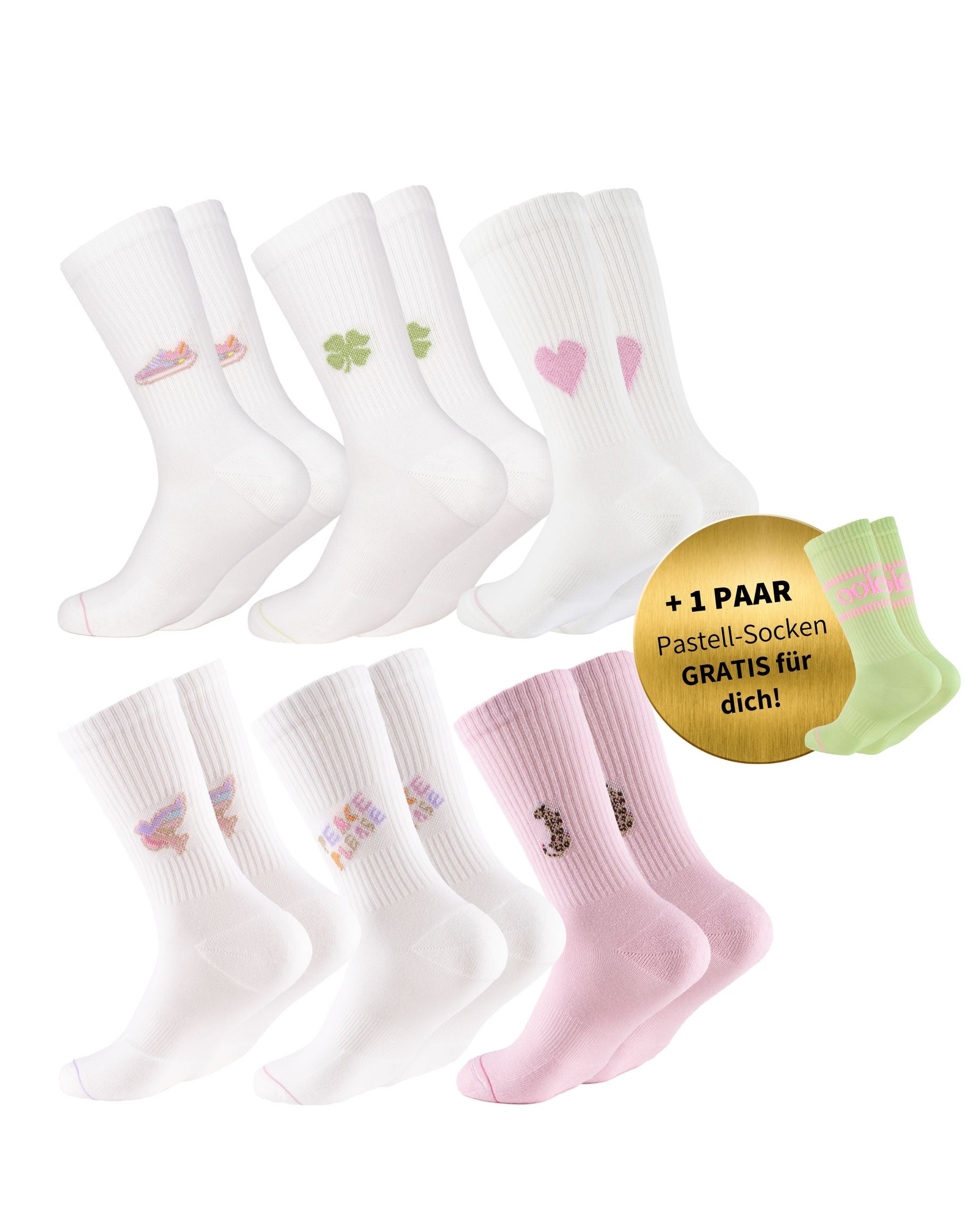 Icon Style Set | Bestseller Spring Selection | 6+1 GRATIS Paar