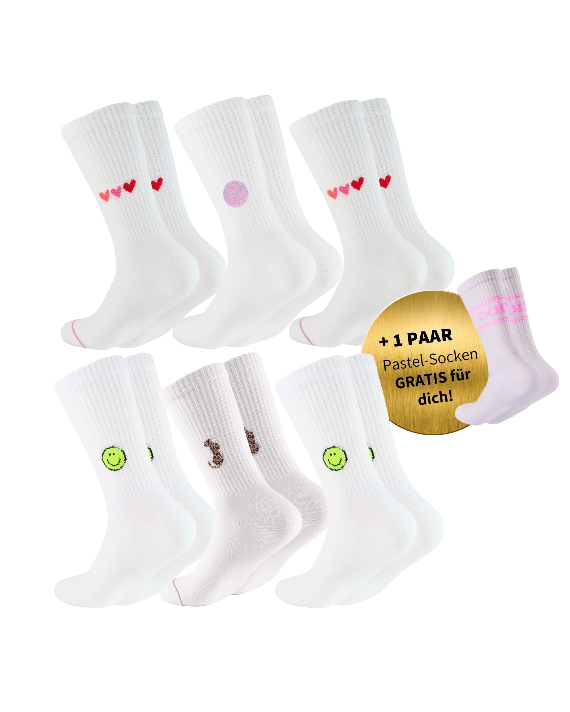 Icon Style Set | Bestseller Selection | 6+1 GRATIS Paar