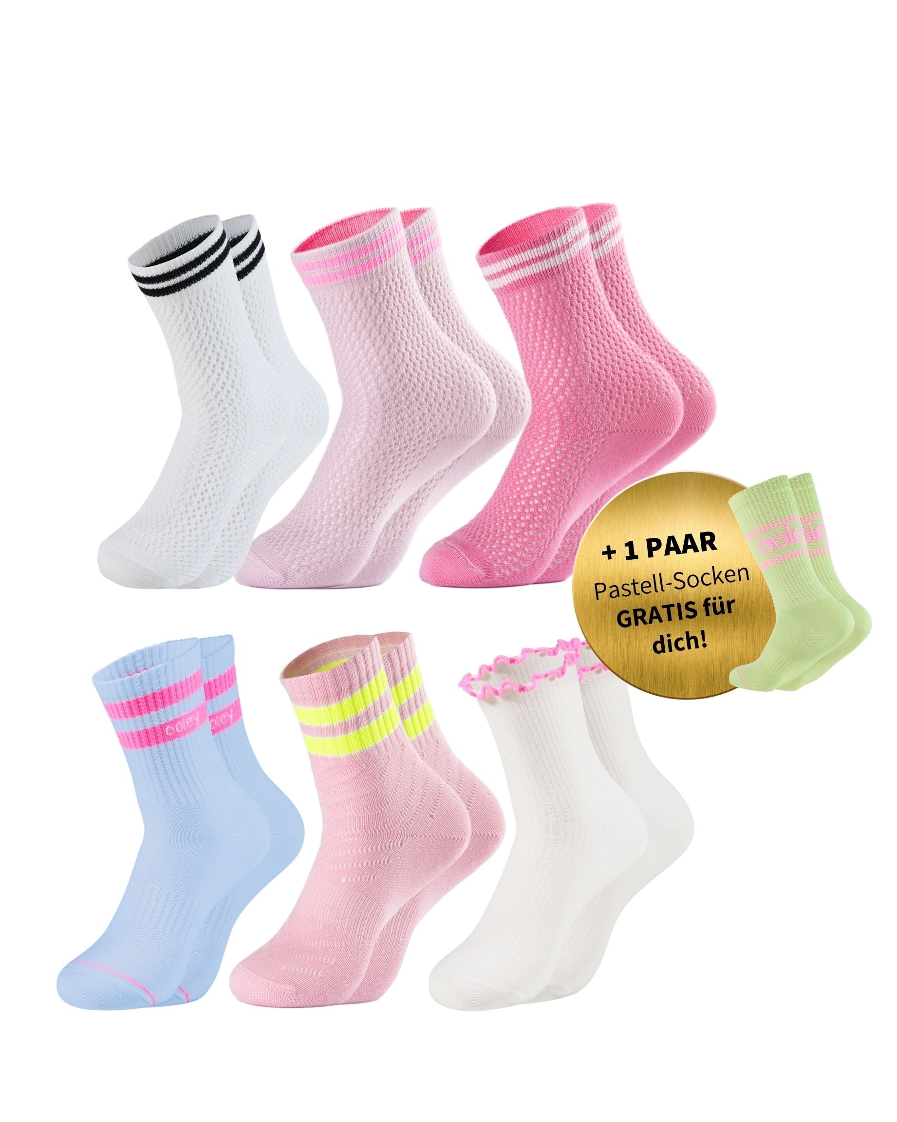 Sommer Set | Kurzsocken Bestseller | 6+1 GRATIS Paar