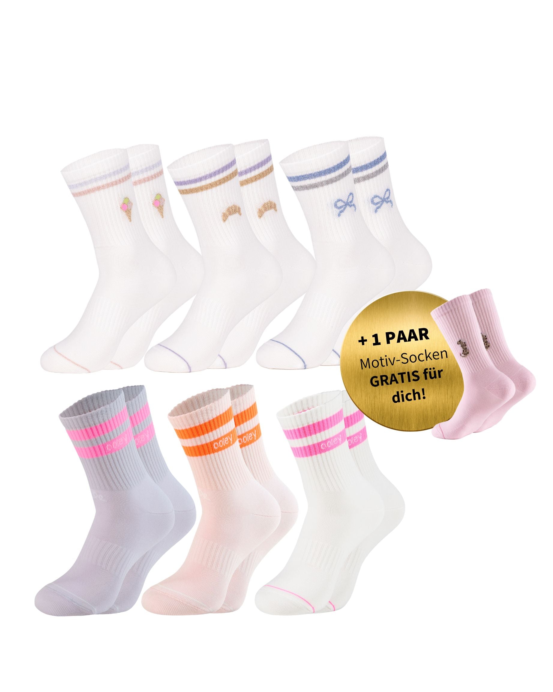 Paris Edit Set | Mittelhohe Bestseller | 6+1 GRATIS Paar