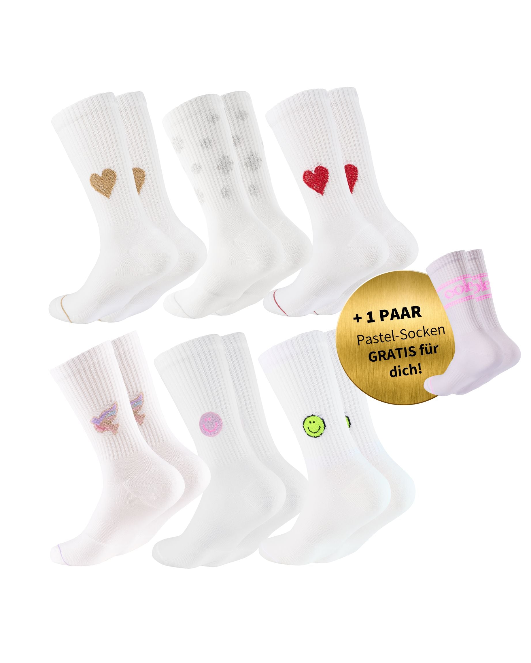 Icon Style Set | Bestseller Selection | 6+1 GRATIS Paar