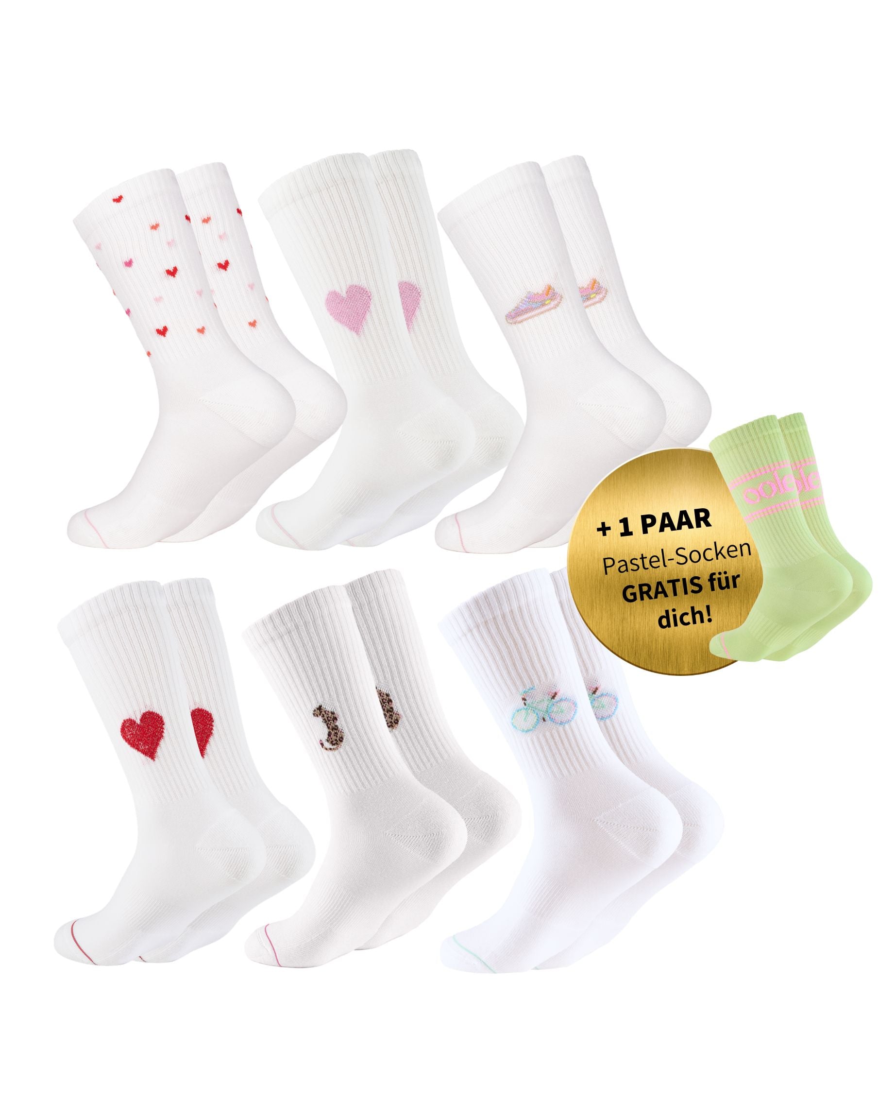 Icon Style Set | Bestseller Spring Selection | 6+1 GRATIS Paar