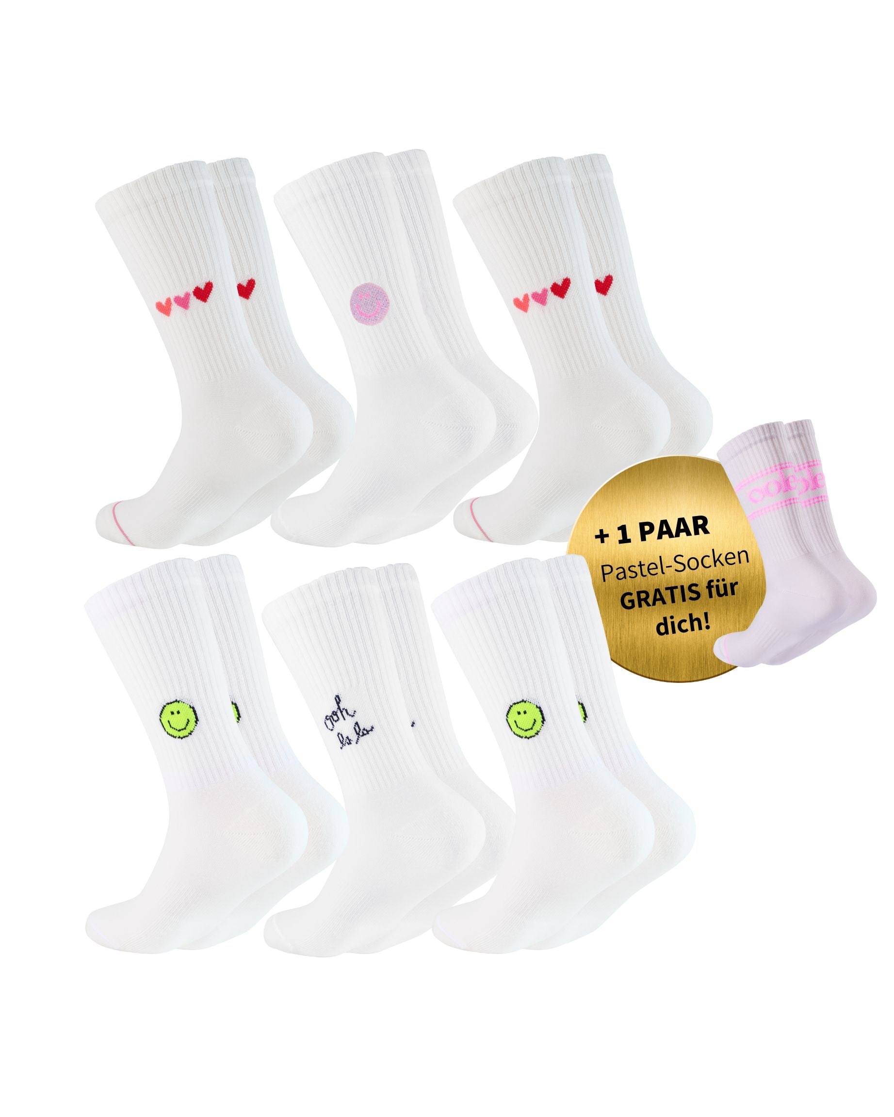 Icon Style Set | Bestseller Selection | 6+1 GRATIS Paar