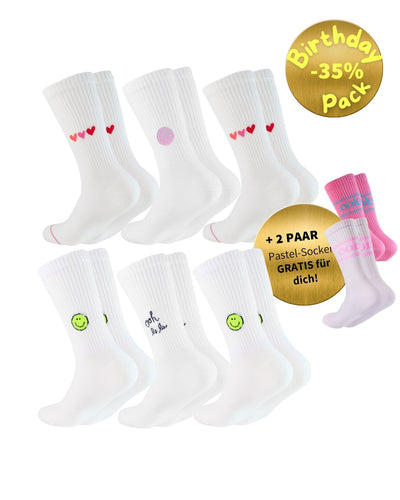 Icon Style Set | Bestseller Selection | 6+2 GRATIS Paar