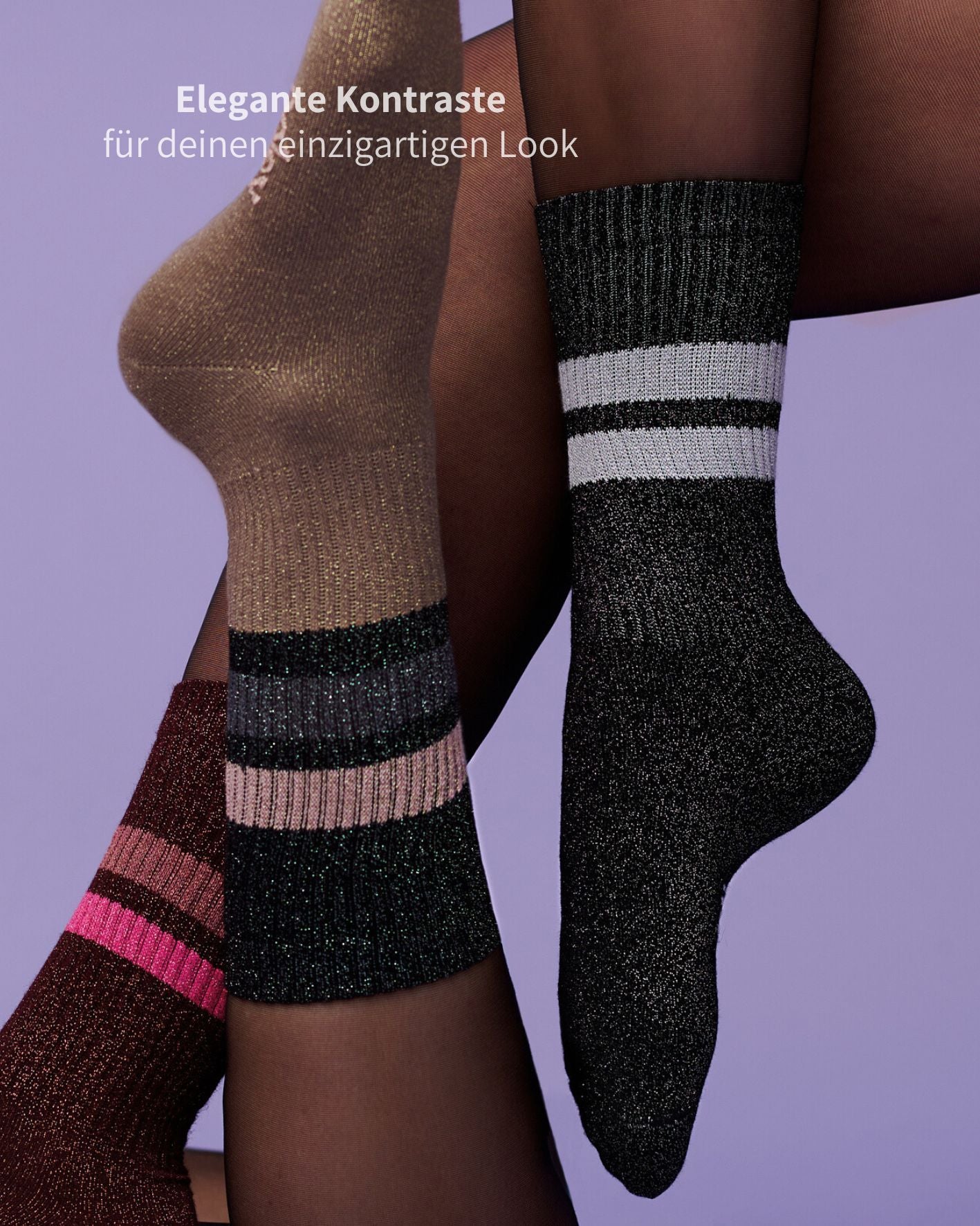 Electra Lungo Set | Glitzer-Favorites | 4+1 GRATIS Paar