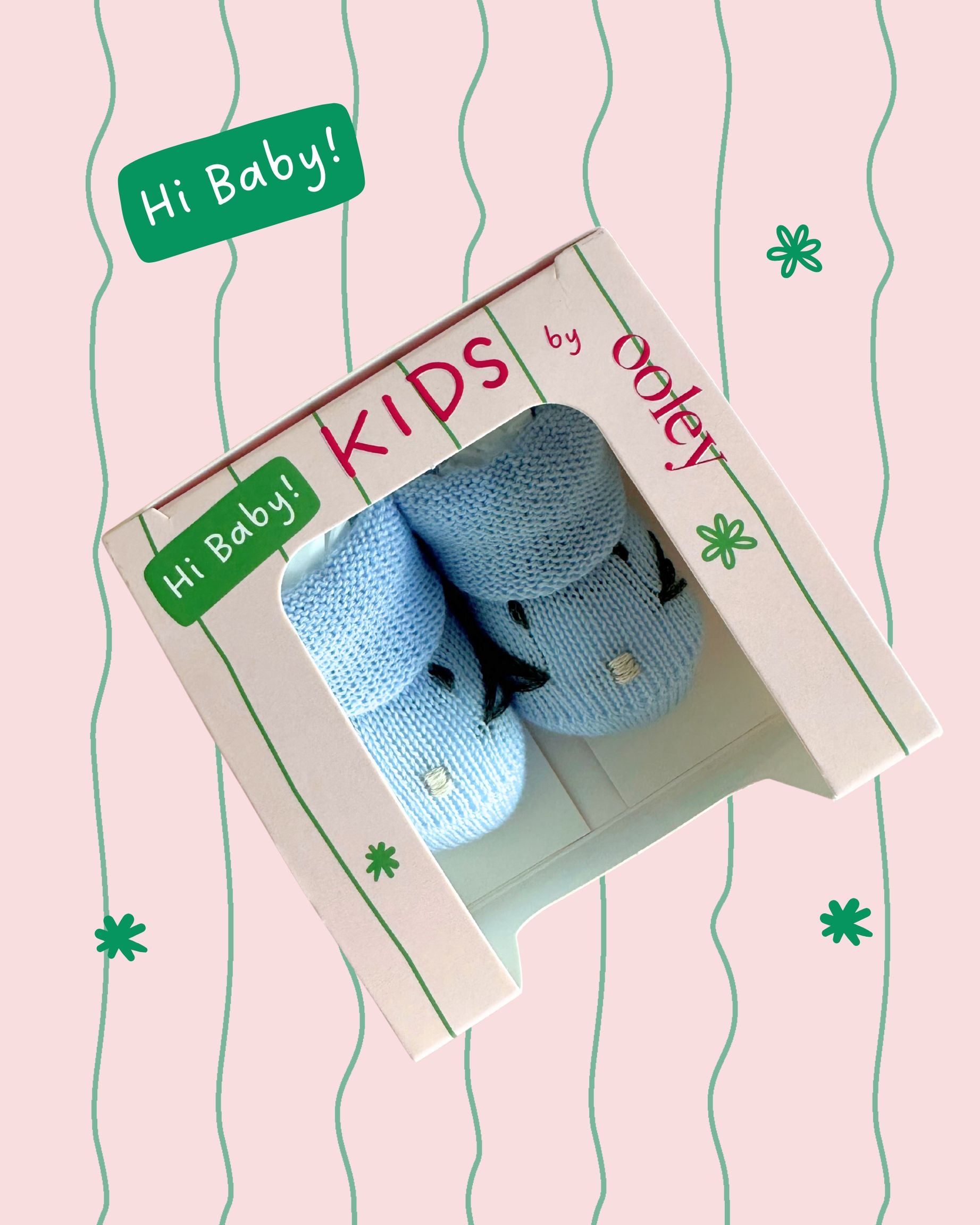 Baby Shoes Maus - Baby Blue