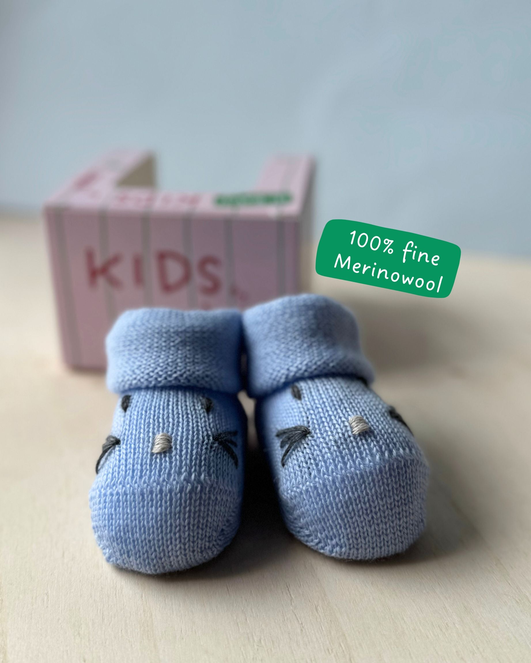 Baby Shoes Maus - Baby Blue