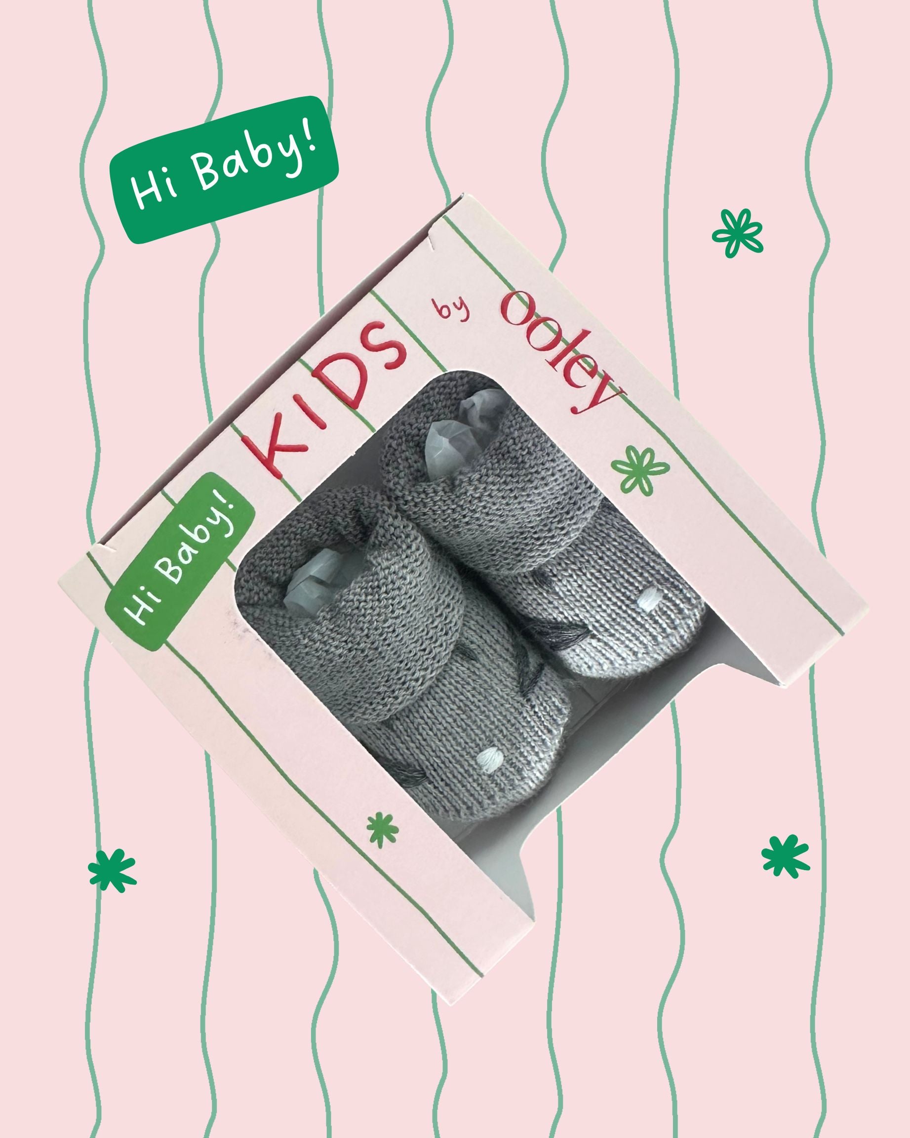 Baby Shoes Maus - Grey