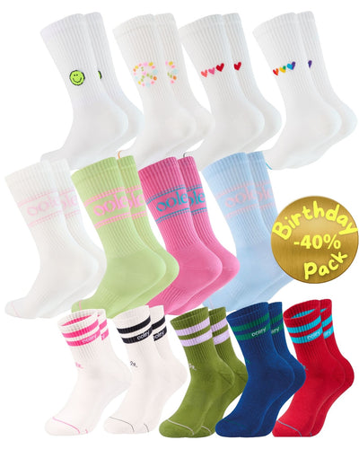 Birthday Pack - Neue Sockenschublade 13 Paar