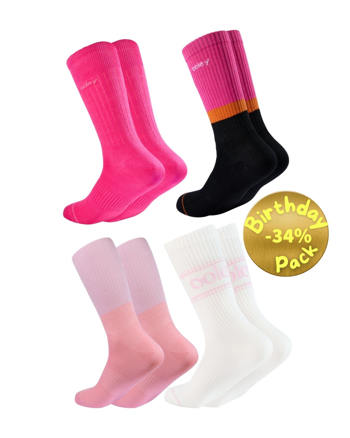 Birthday 4 Pack Pastel