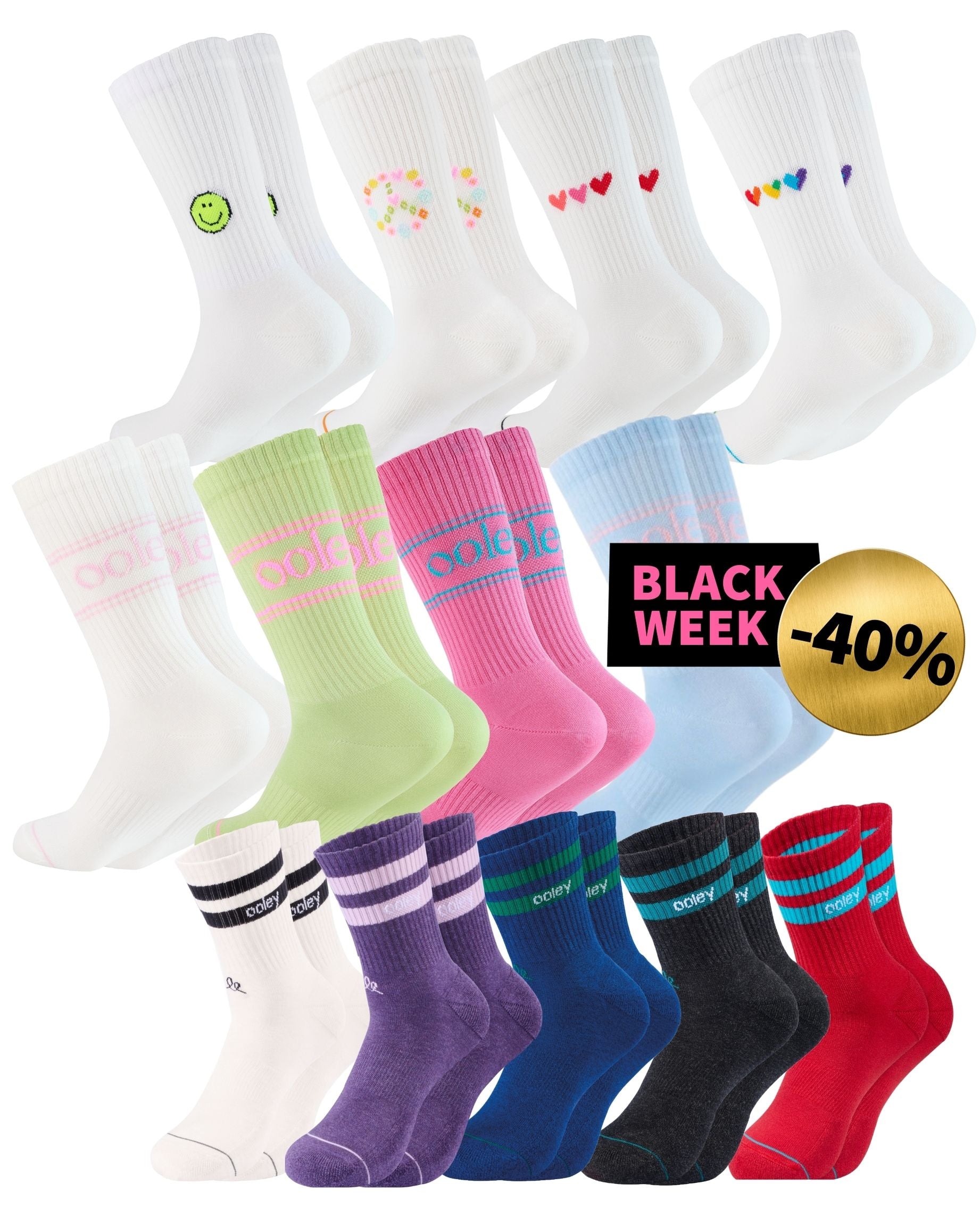 Vorrats Pack - Neue Sockenschublade 13 Paar