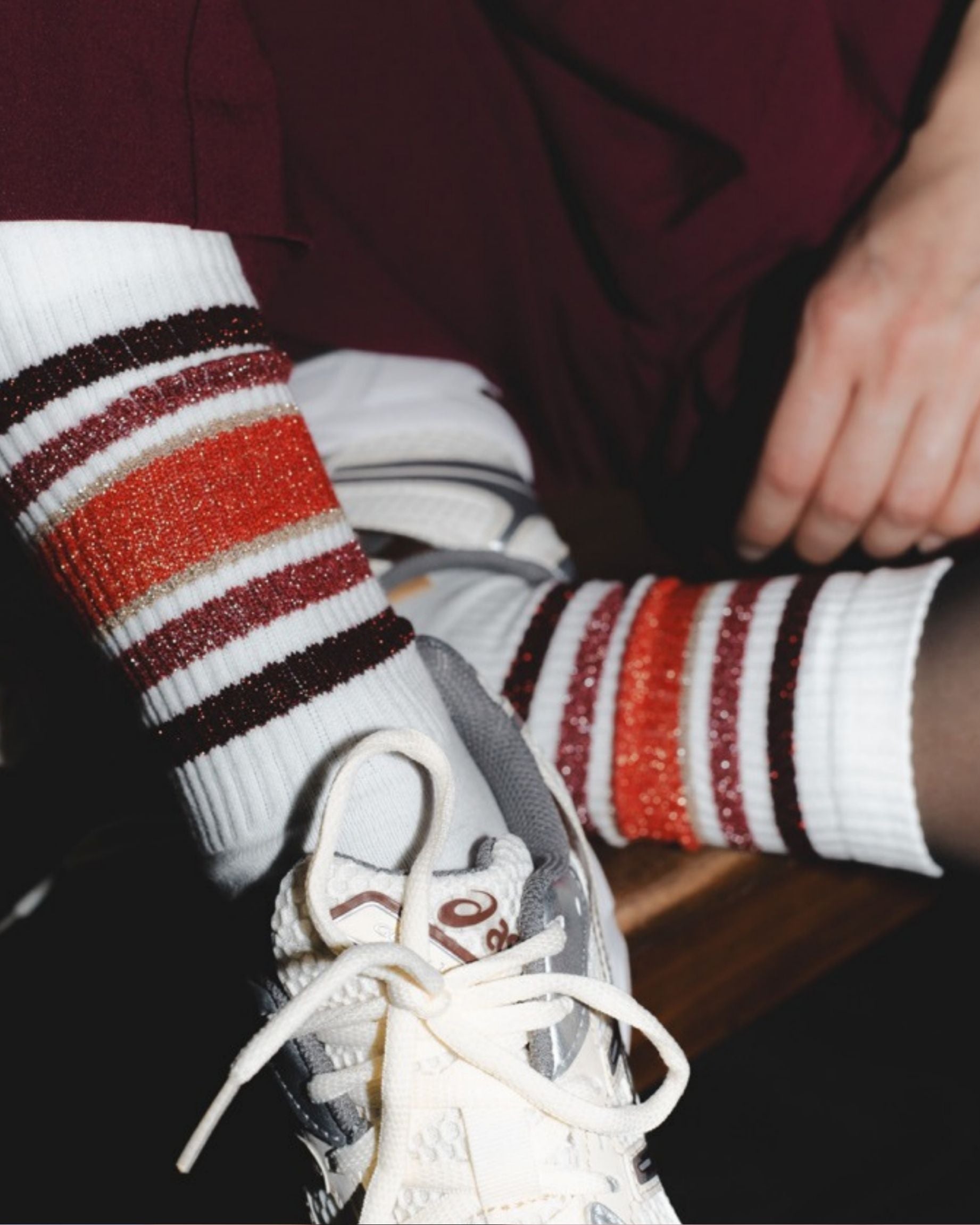 Sporty Glitter - Chilly Red