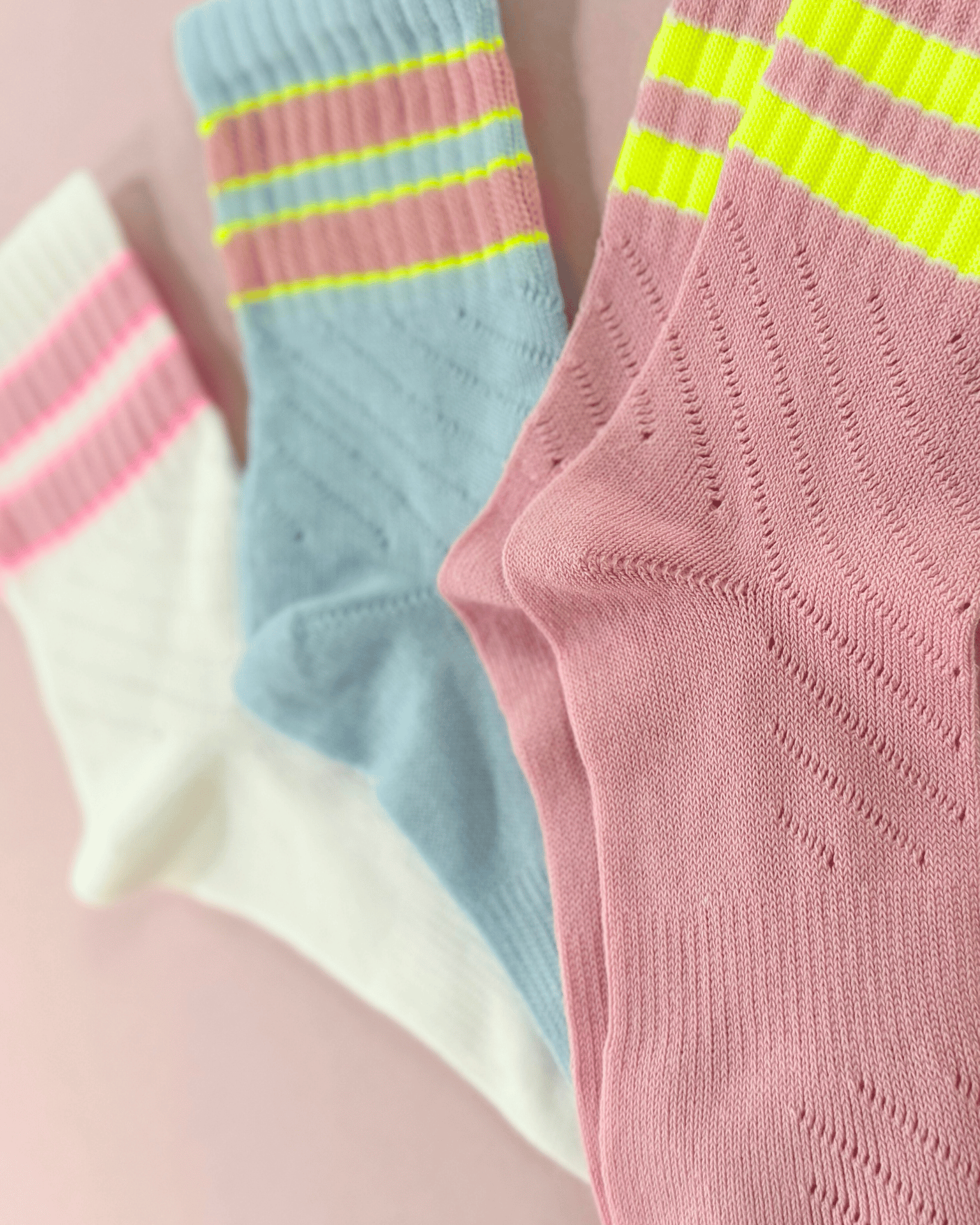 Sporty Mesh - NEON Offwhite