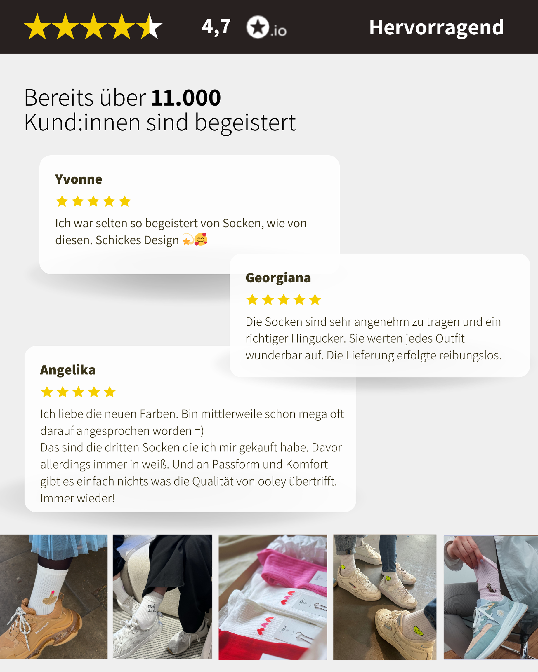 Vorrats Pack - Neue Sockenschublade 11 Paar