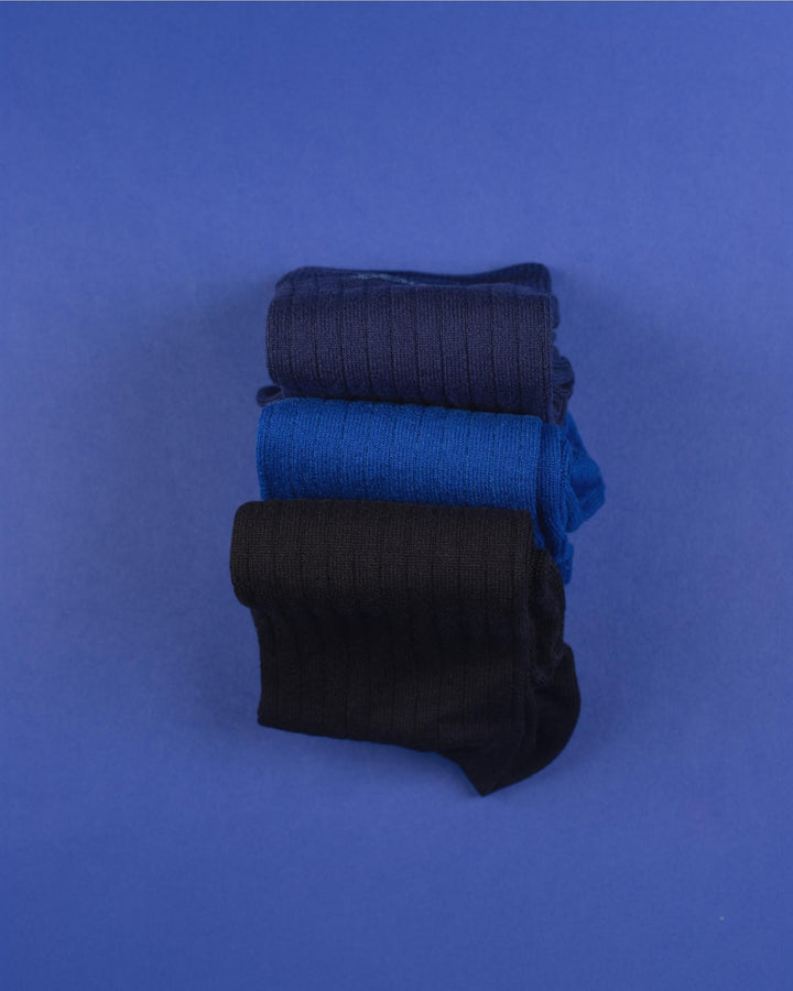 Business Socken Blue 3 Pack